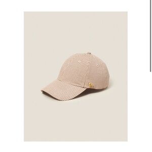 Chord Khaki Gingham Baseball Cap